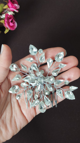 شونه شنیون نگین با متریال شیشه ای واصل